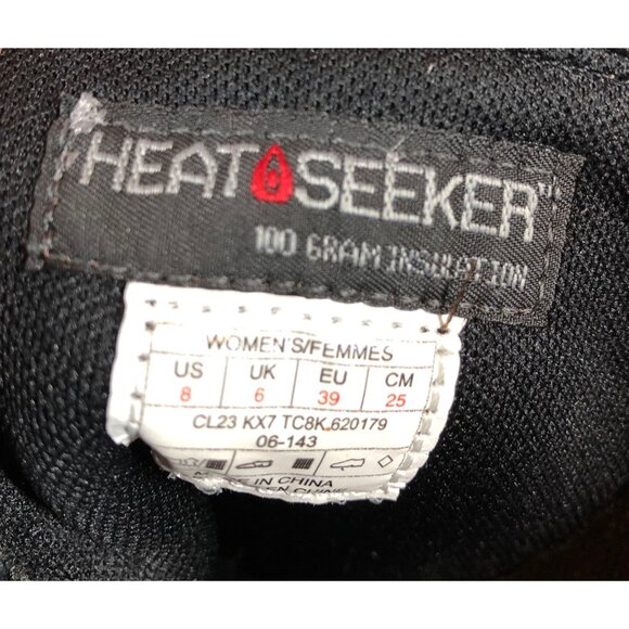 The North Face Zophia Tall Black Heetseeker Boots Womens 8 / 39 (p5N - Picture 11 of 11